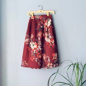 Custom European Floral Skirt